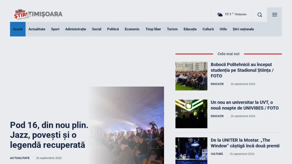 Stiri de Timisoara